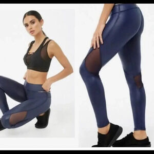 L.A SOCIETY LEGGINGS BLUE